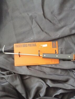 Taeger Black BBQ Pigtail Grill Tool